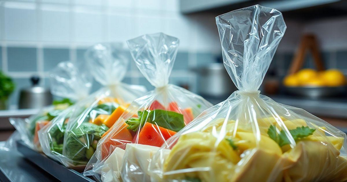 Filme plástico para alimentos: Proteção e Frescor