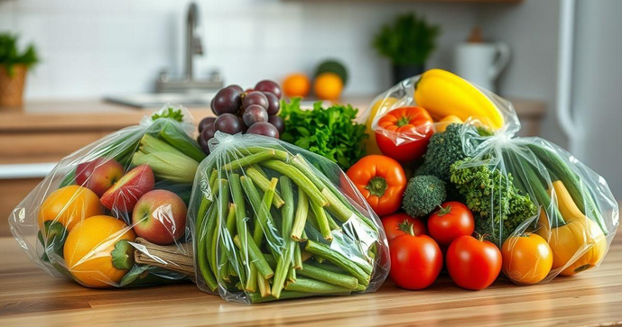 Filme plástico para alimentos: proteção ideal