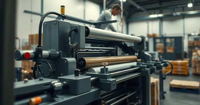 Máquina Envolvedora de Filme Stretch Eficiente