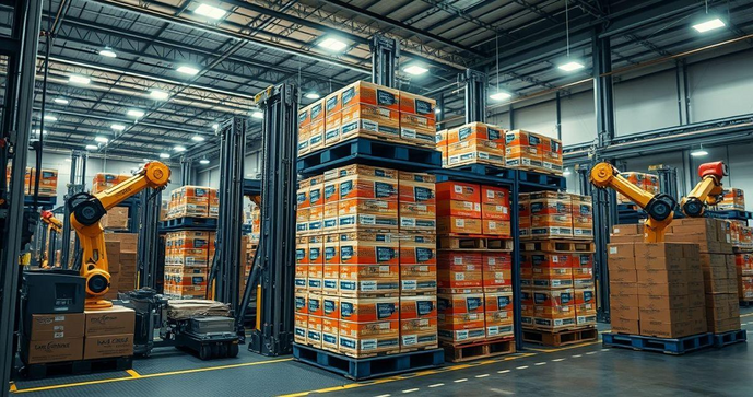 Máquina Paletizadora Automática: Eficiência na Indústria