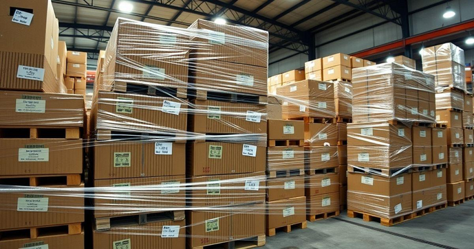 Venda de Filme Stretch Aumenta Eficiência em Embalagens