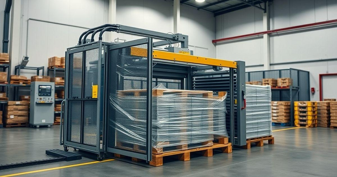 Como Escolher a Melhor Envolvedora de Paletes com Filme Stretch para Sua Empresa