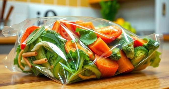 Filme plástico para alimentos é a solução ideal para conservar suas refeições