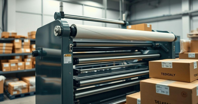 Envolvedora de filme stretch é a solução ideal para otimizar o armazenamento e transporte de produtos