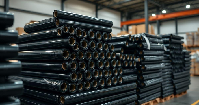 Filme Stretch Preto: Descubra as Vantagens e Aplicações desse Material Versátil