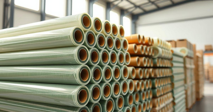 Filme stretch sem tubete é a solução ideal para embalagens práticas e sustentáveis